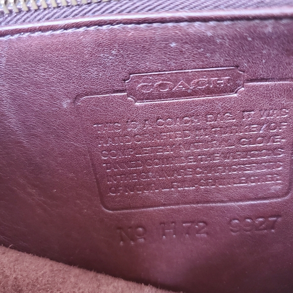 Vintage Coach Willis Bag Creed 9927 - Picture 5 of 8